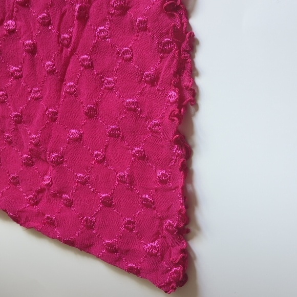 Adrianne Lingerie Mini Slip Dress Stretchy Pink Made In Canada Barbiecore - Picture 5 of 13